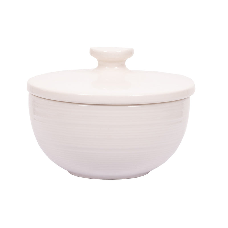 Ahmad Tea White Sugar Bowl - Front of bowl