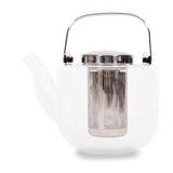 Viva Scandinavia Björn Glass Infuser Teapot - Front of teapot