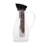 Viva Scandinavia Glass Iced Tea Infusion Carafe - Front of carafe