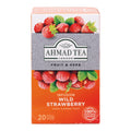 Wild Strawberry 20 Teabags - Front of box