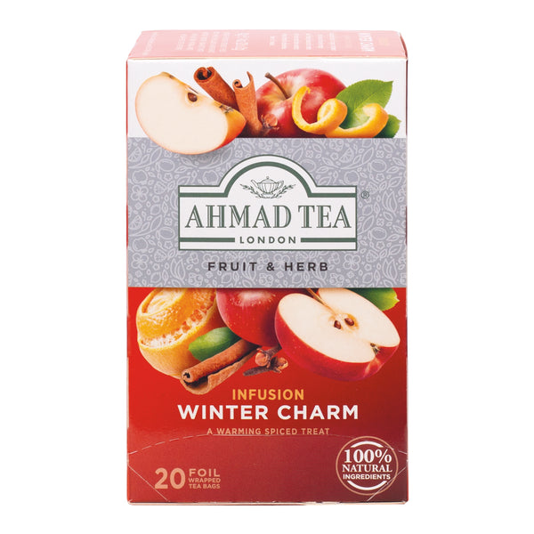 Winter Charm 20 Teabags - Front of box