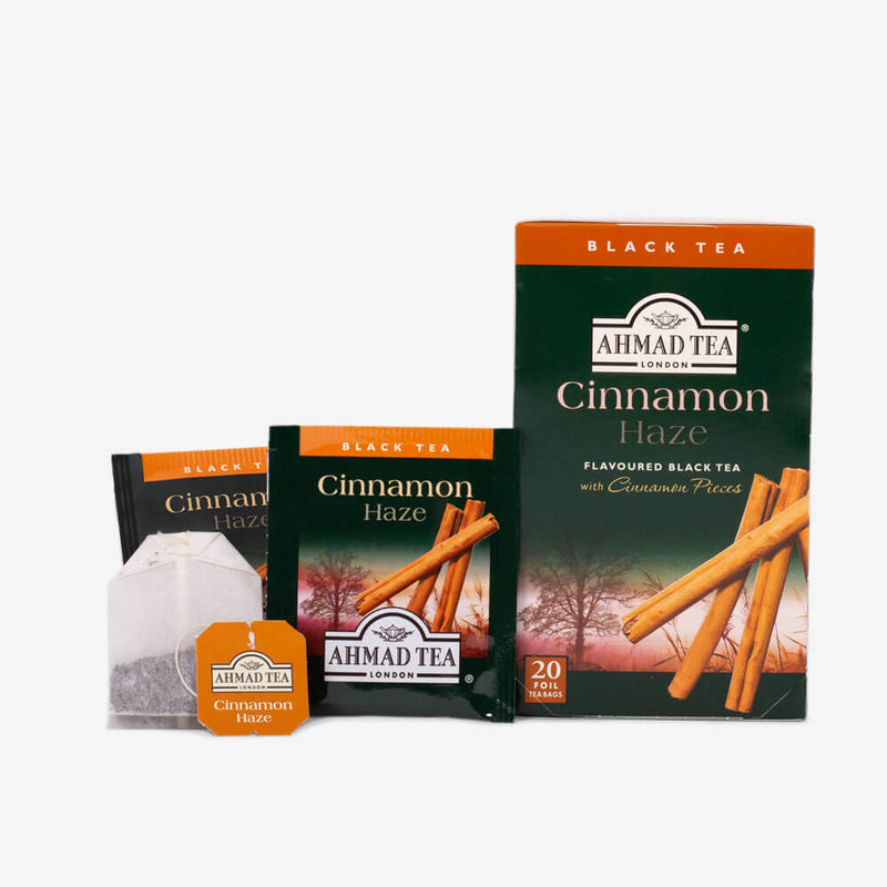 Cinnamon Haze 20 Teabags - Box, envelopes and teabag