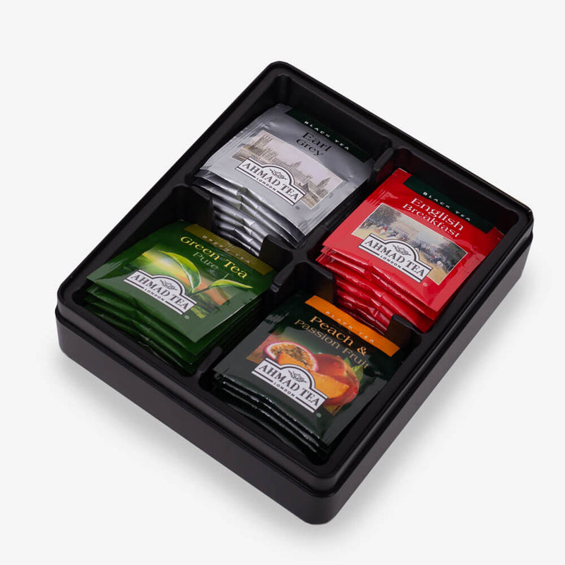32 Teabags - Open caddy on side