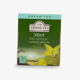 Tea Treasure Caddy - Front of Mint Mystique box