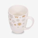 Ahmad Tea Christmas Snowflake Mug - Inside of mug