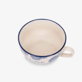Sass & Belle Blue Willow Floral Teapot for One - Inside of cup