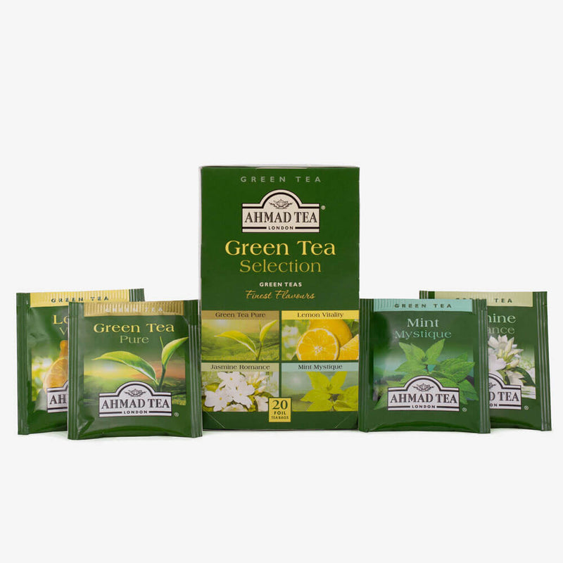Green Tea Selection 20 Teabags - Box and envelopes