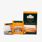 Ahmad Tea Ceylon Tea 20 Teabags - Box, envelope and teabags
