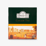 Ceylon Tea 100 Teabags - Front of box
