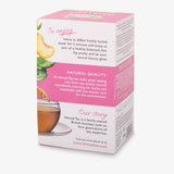 6 Packs of 20 Teabags - Back of box