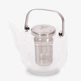 Viva Scandinavia Björn Glass Infuser Teapot - Side angle of teapot